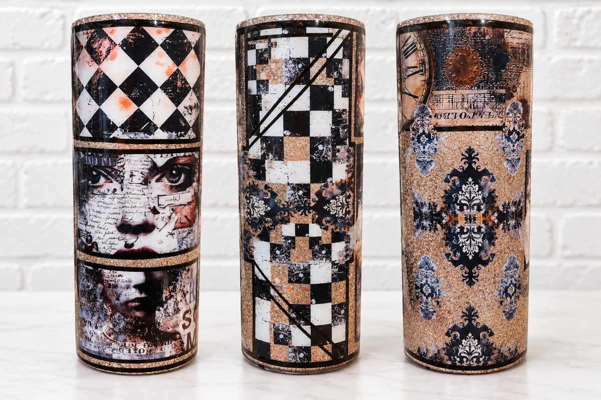 Gilded Grunge 30 oz Tumbler