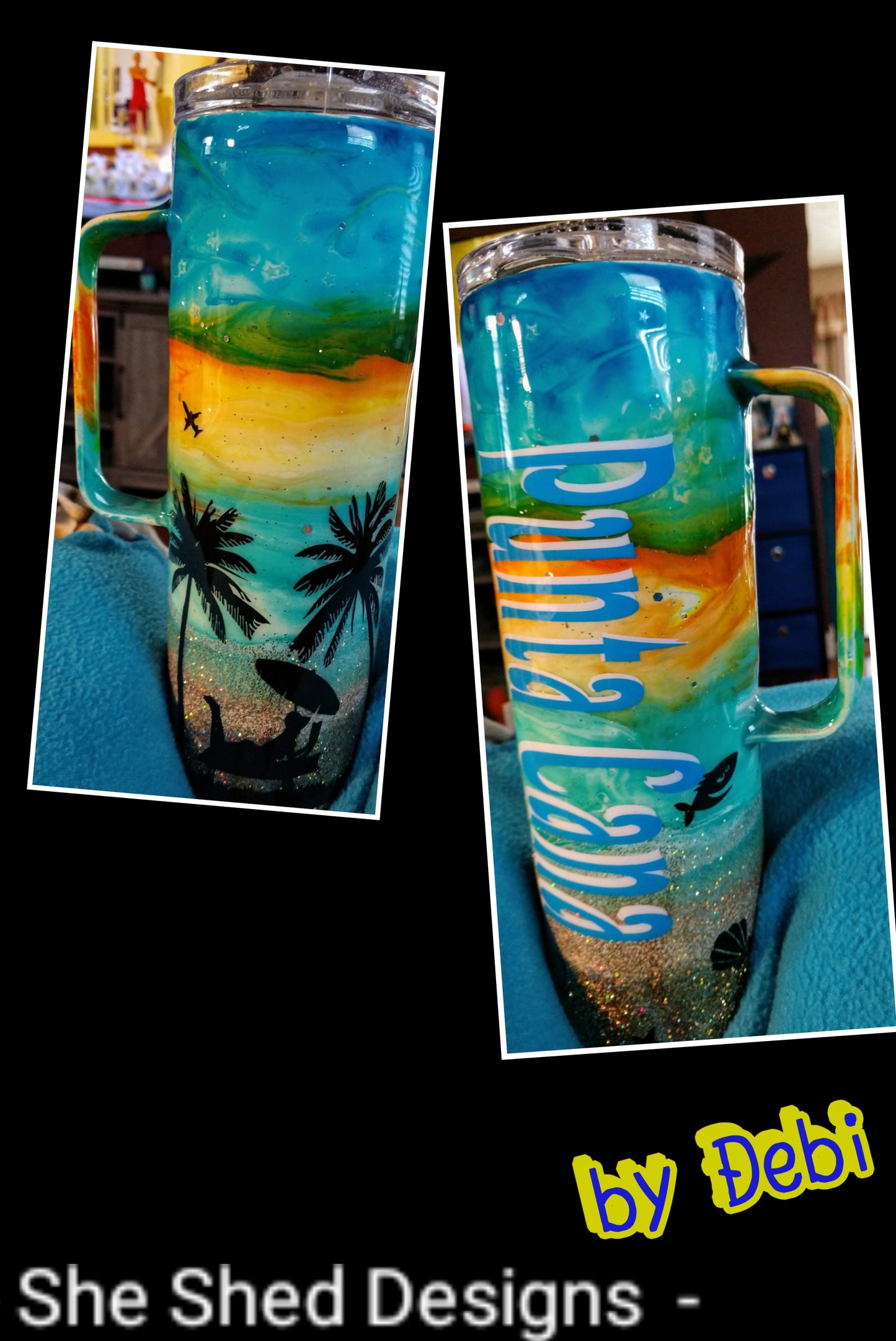 Custom Beach Tumbler
