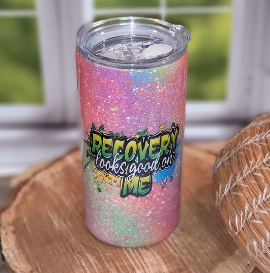 Recovery Looks Good on Me 16oz Tumbler