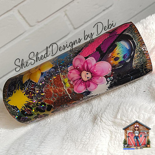 Bloom Outside the Lines – 20oz Tumbler