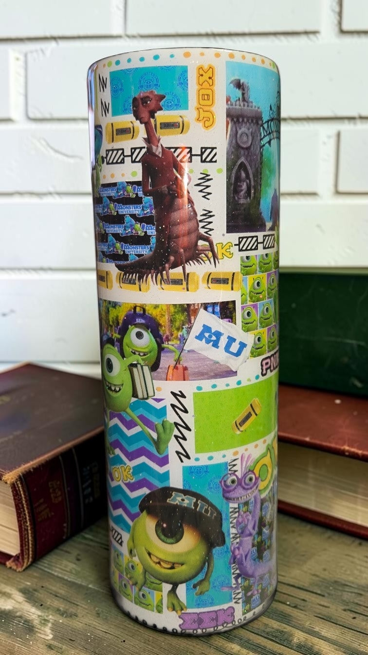 30 oz MonsterU Inspired Tumbler