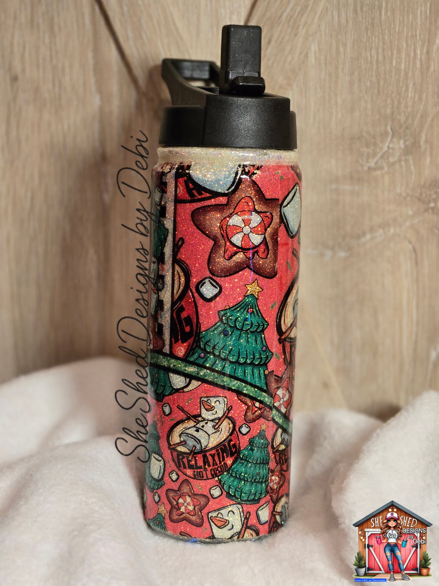 Relaxing Hot Cocoa S’mores – 20 oz Stainless Steel Tumbler