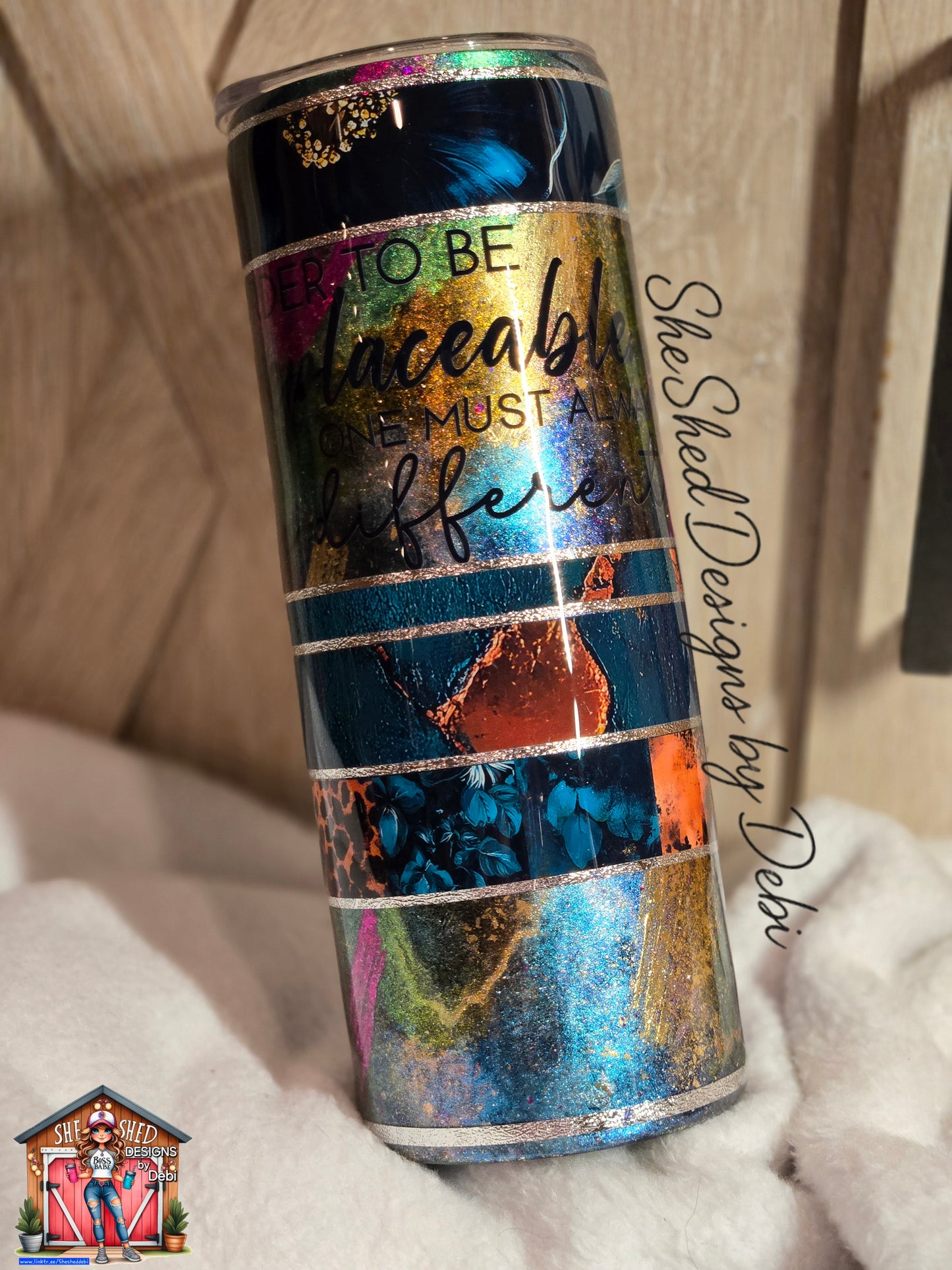 In Order to Be Irreplaceable • 20 oz Ready-to-Ship Stainless Steel Tumbler