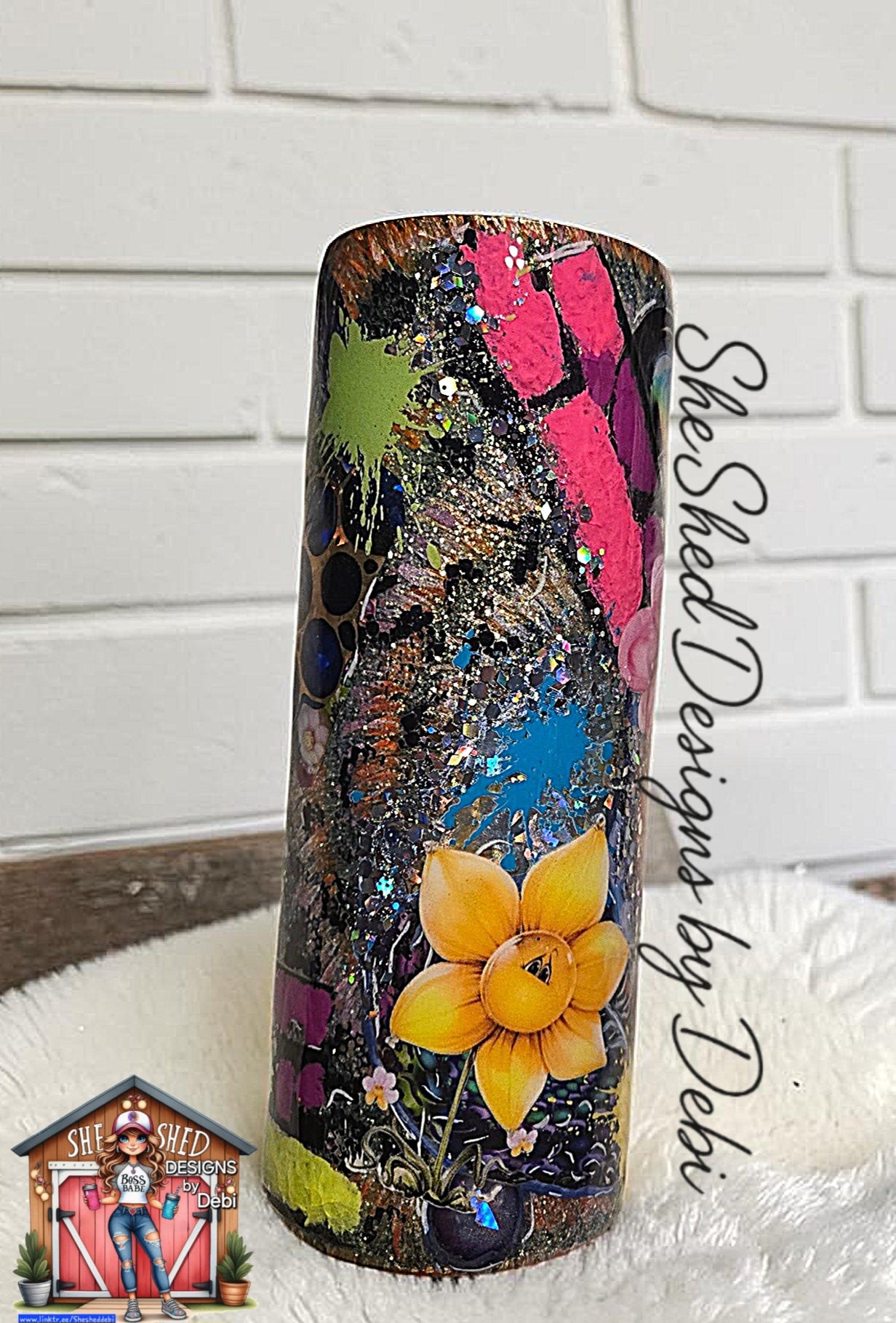 Bloom Outside the Lines – 20oz Tumbler