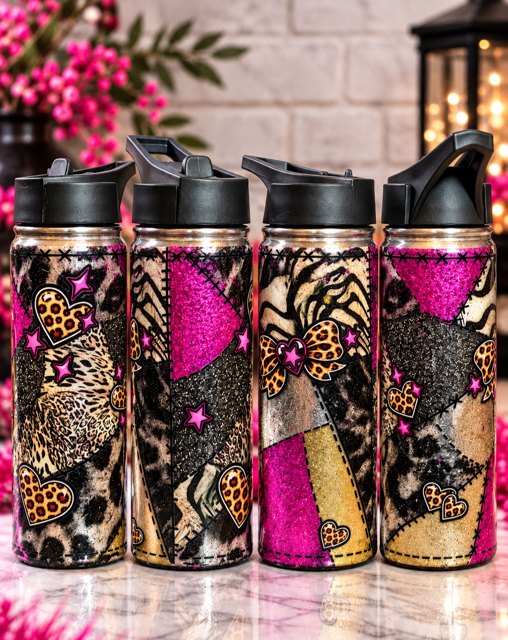 Wild Hearts & Stitches | 20oz Handcrafted Multi-Media Hydro Tumbler