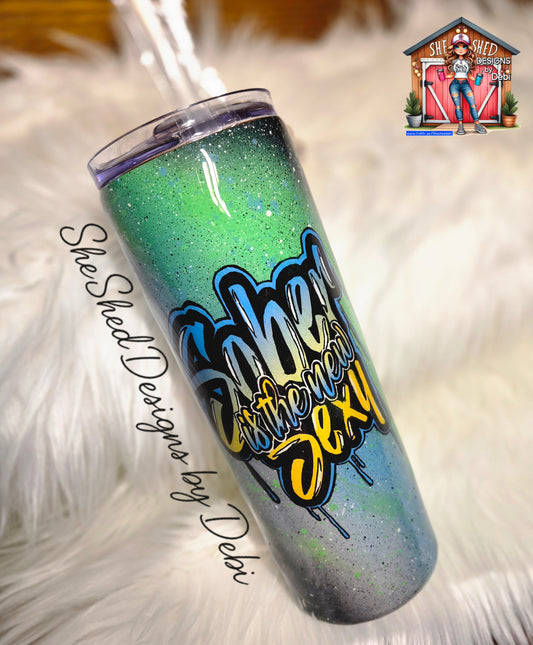 Sober is the New Sexy 20oz Tumbler