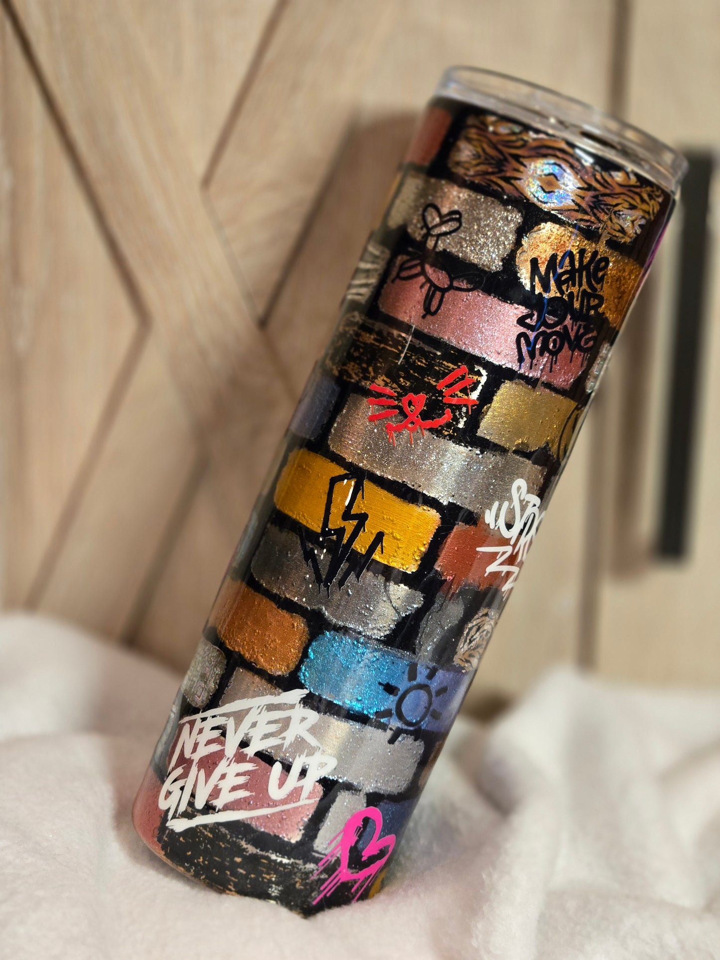 30 oz Street Art Graffiti-Style Tumbler