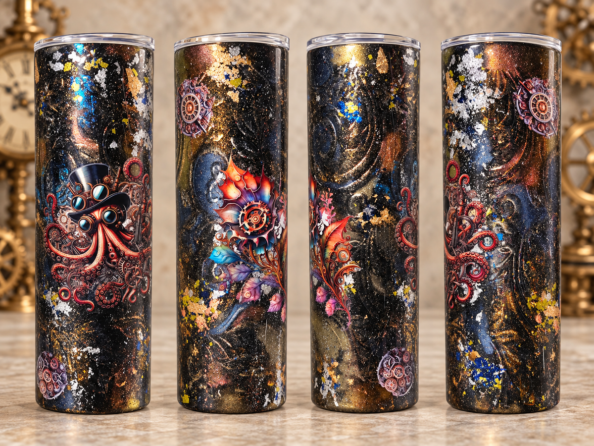Steampunk Grunge 30 oz Tumbler