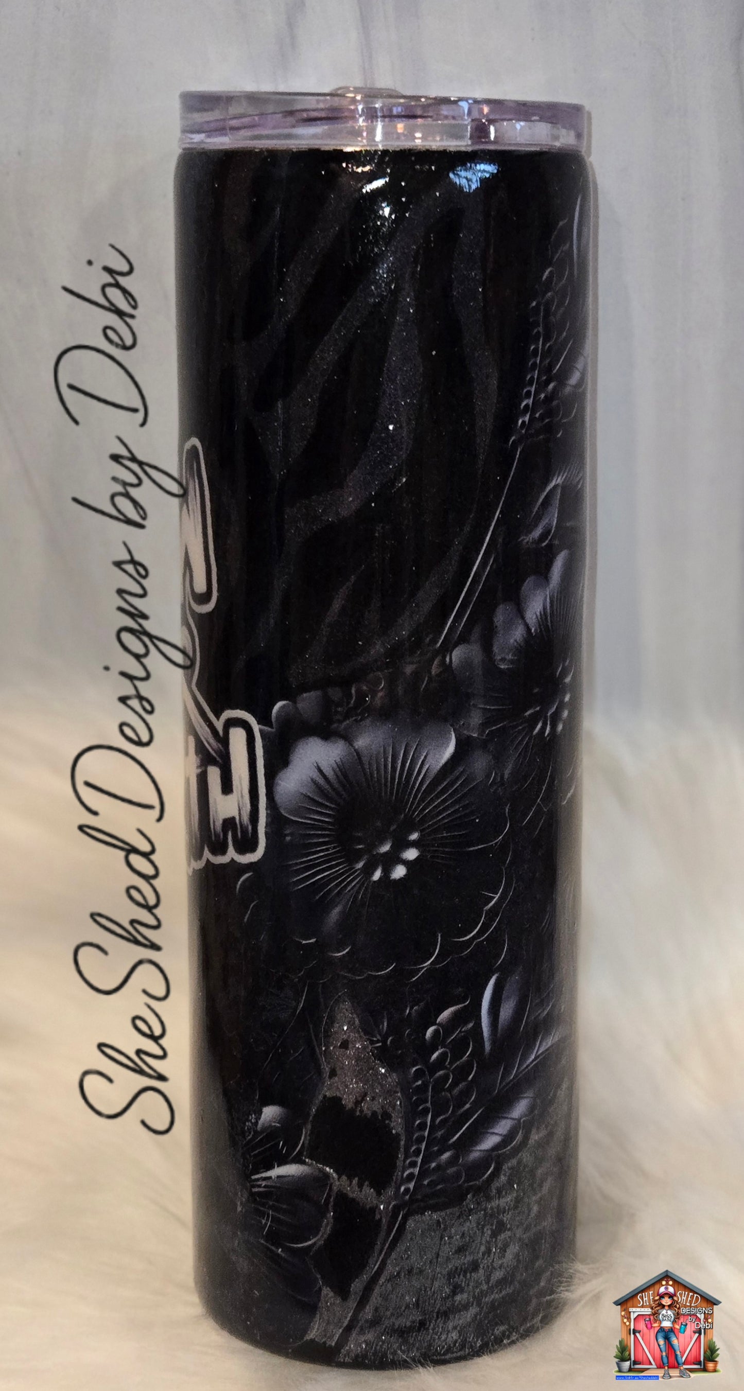 Know Your Worth • Dark Minimalist 30 oz Ready-to-Ship Tumbler