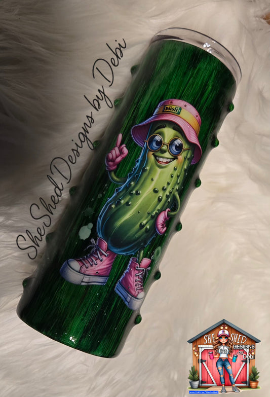 Pickle Man 3D 20oz Tumbler