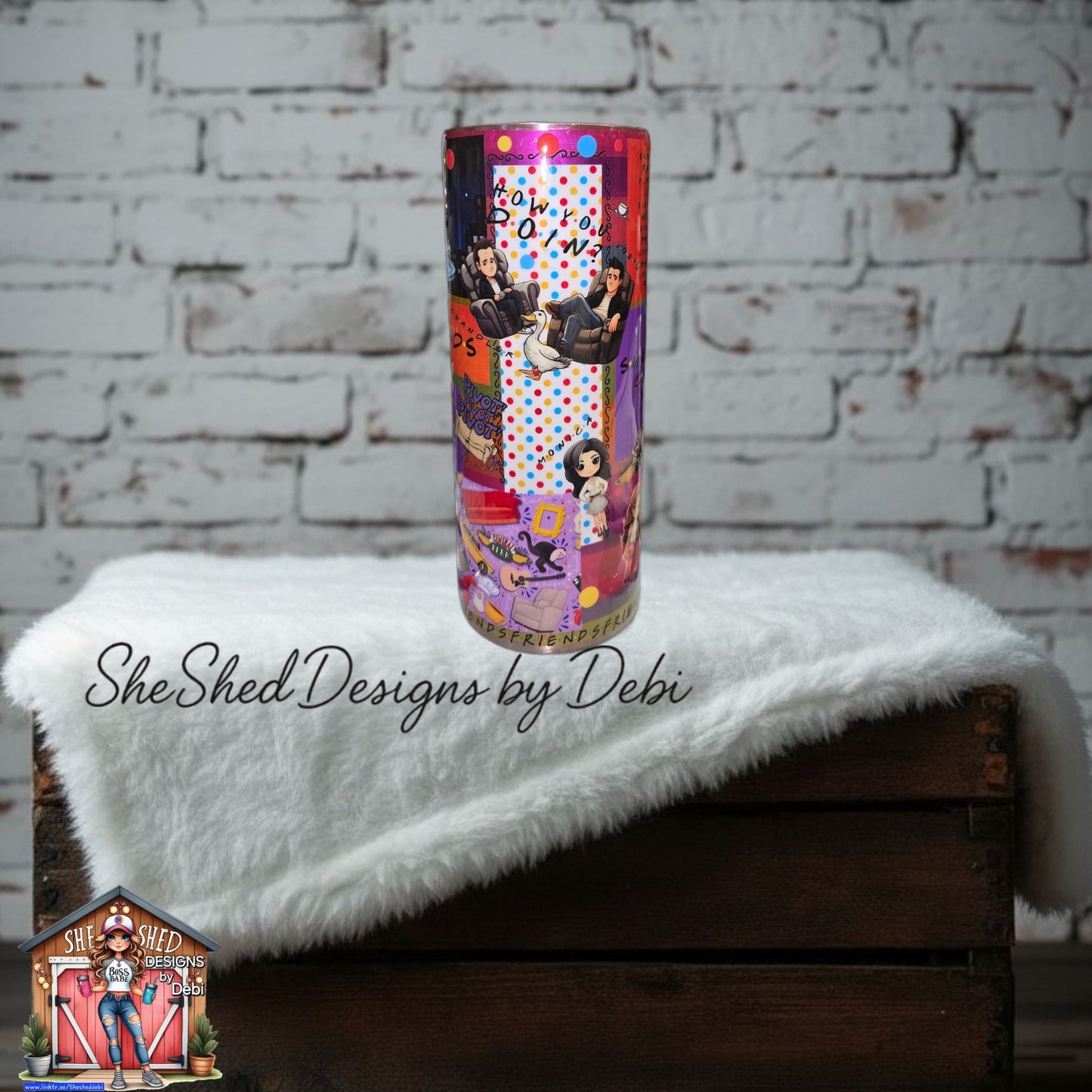 I’ll Be There For You - F.R.I.E.N.D.S inspired 30 oz tumbler