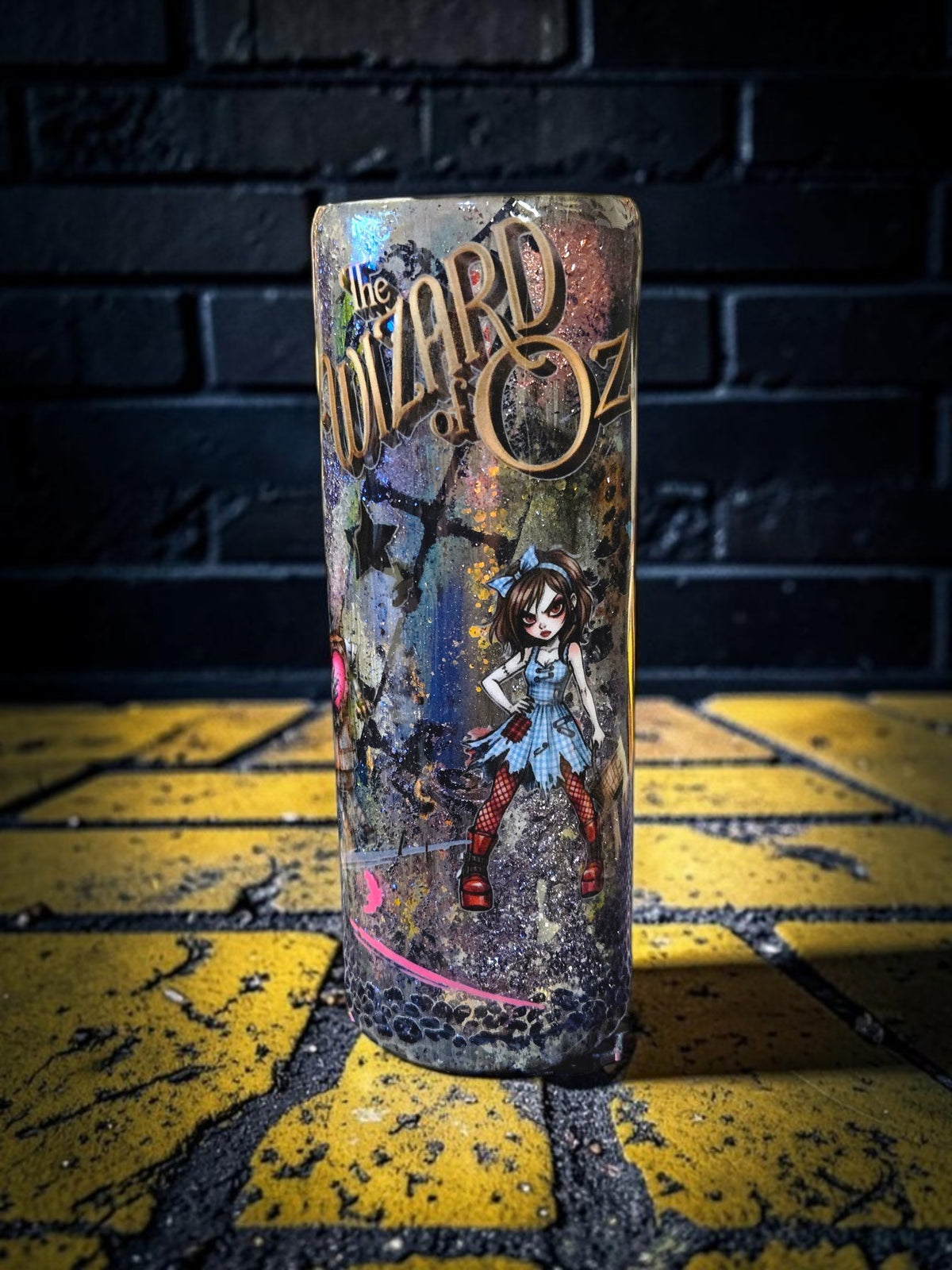 Grunge Over the Rainbow 20 oz Tumbler