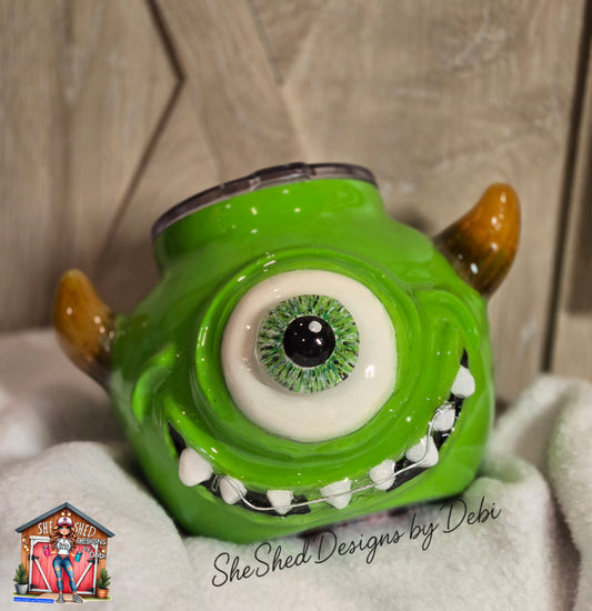 Lil Mikey Is Back! 3D Made-to-Order Monster Tumbler | Handcrafted Collectible Art Tumbler