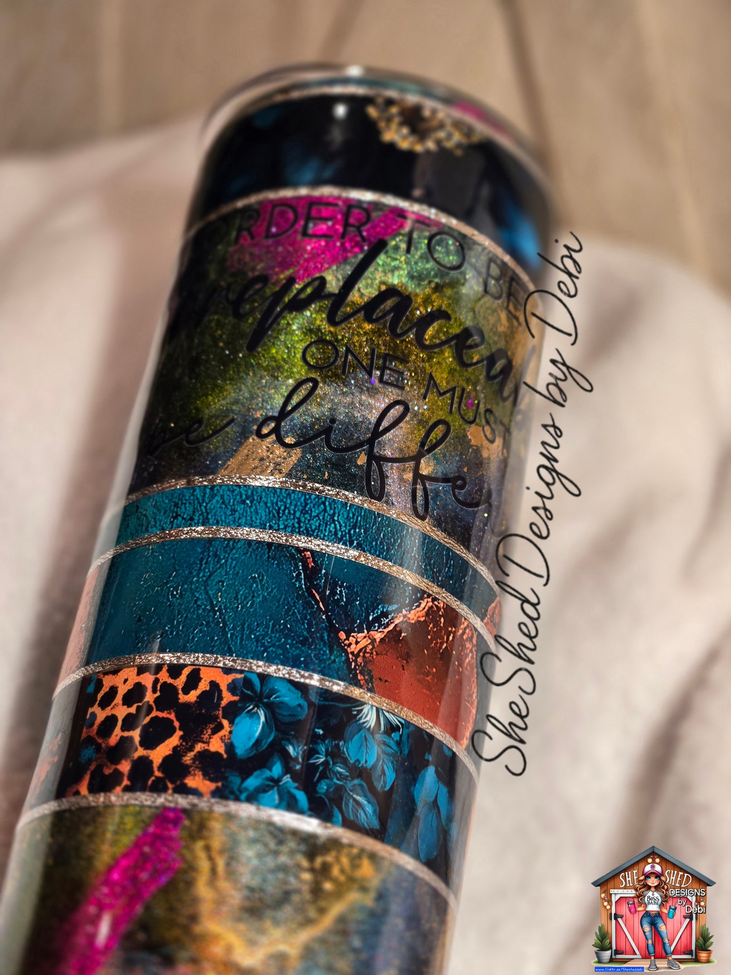 In Order to Be Irreplaceable • 20 oz Ready-to-Ship Stainless Steel Tumbler