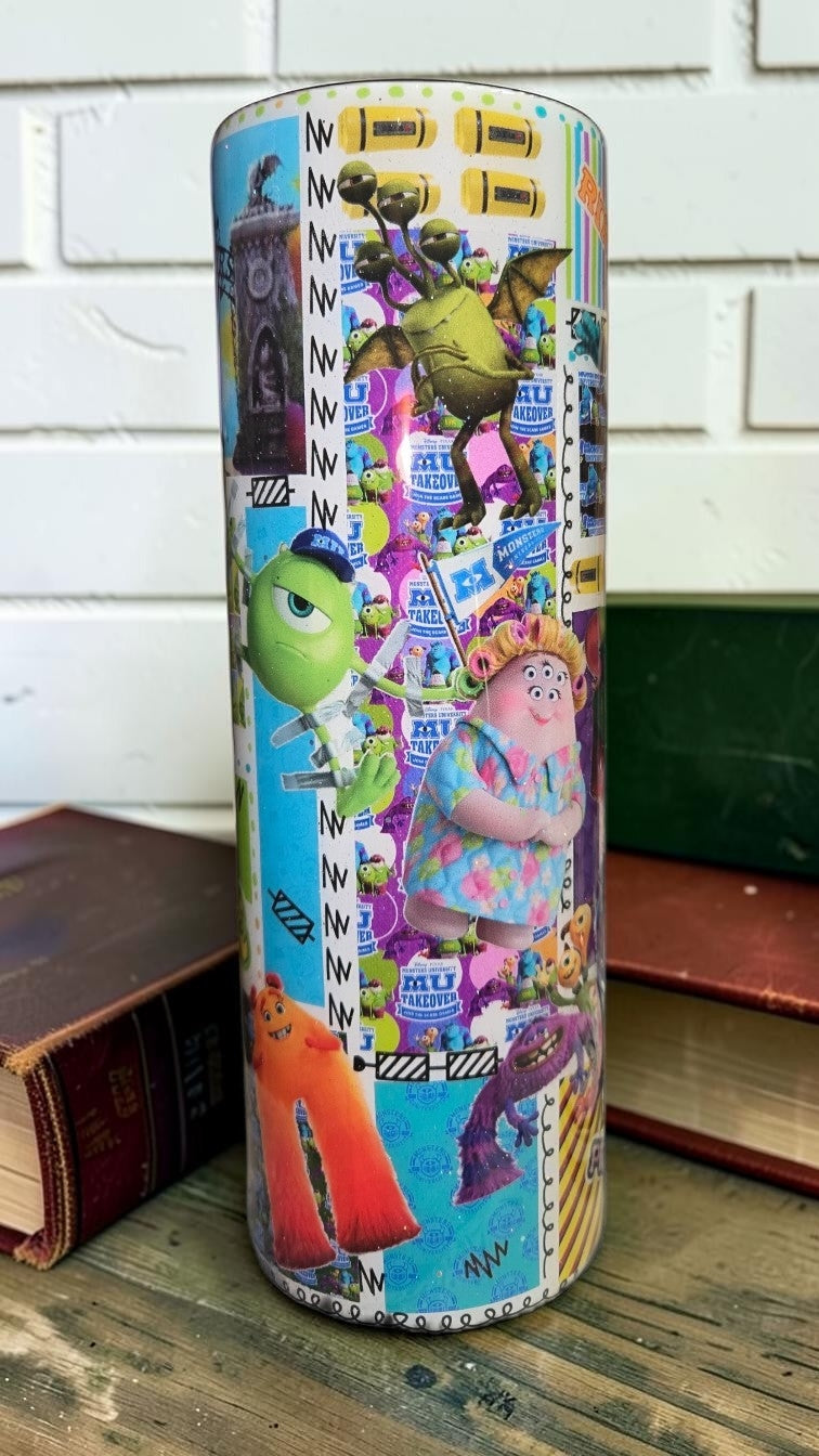 30 oz MonsterU Inspired Tumbler
