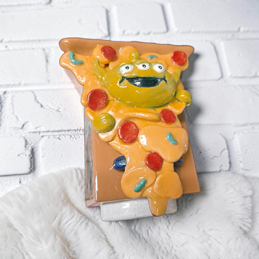 Pizza Alien 3D Handmade Tumbler