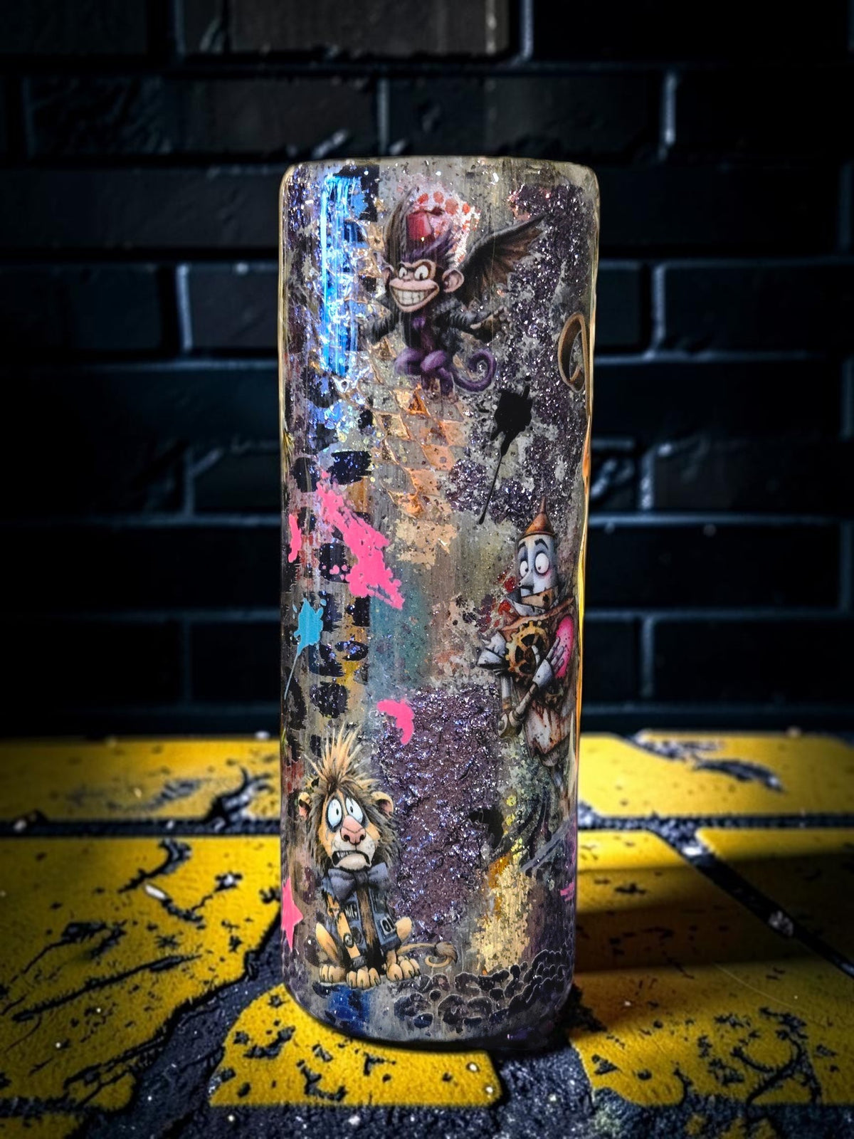 Grunge Over the Rainbow 20 oz Tumbler